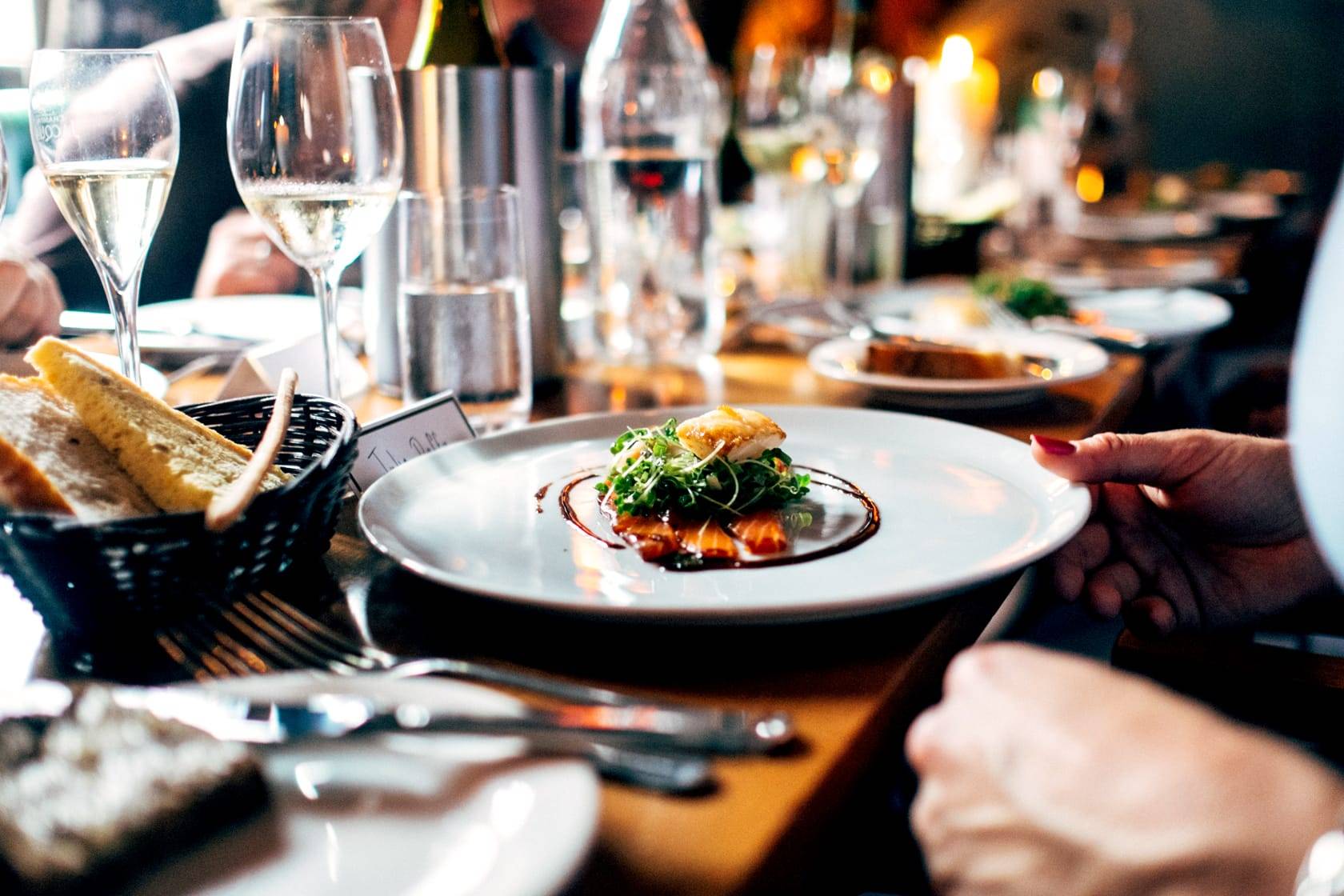 Dîner à l'hôtel