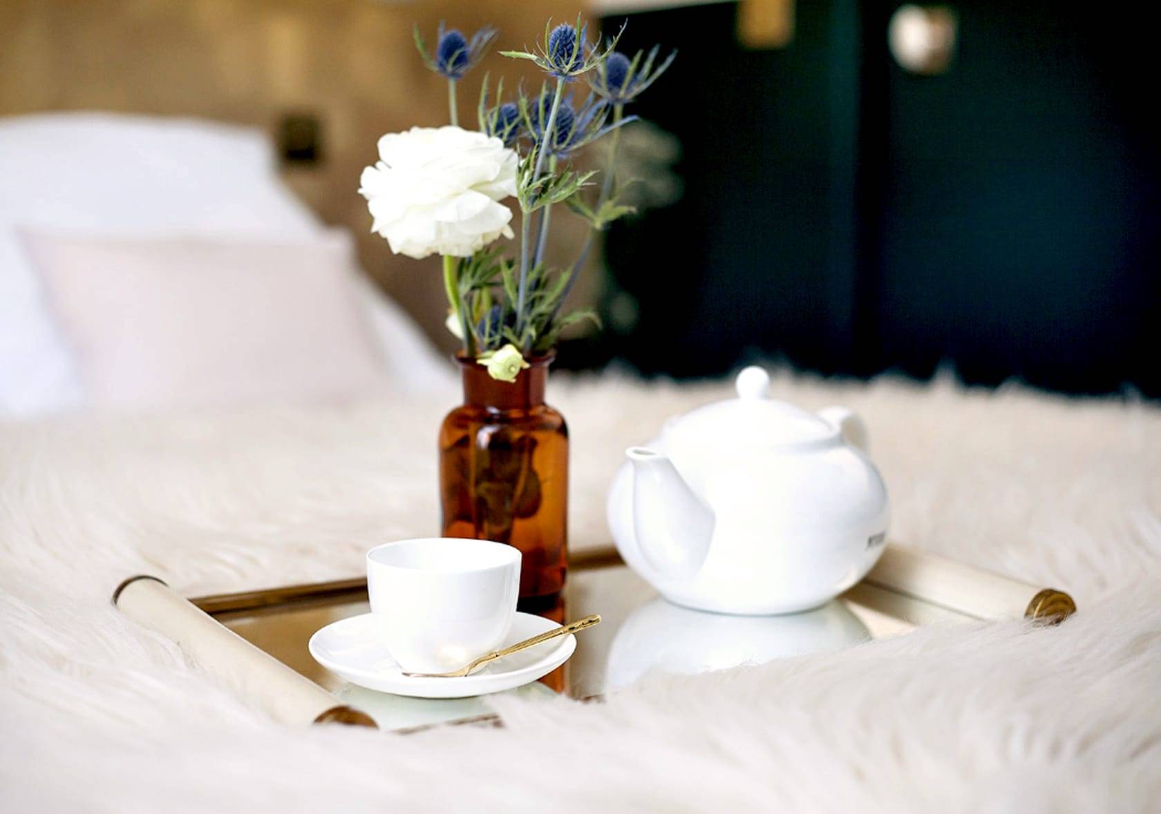 Tea time à l'hôtel