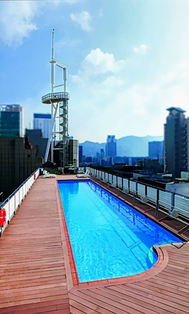 Prudential Hotel, Yau Ma Tei hotel during the day