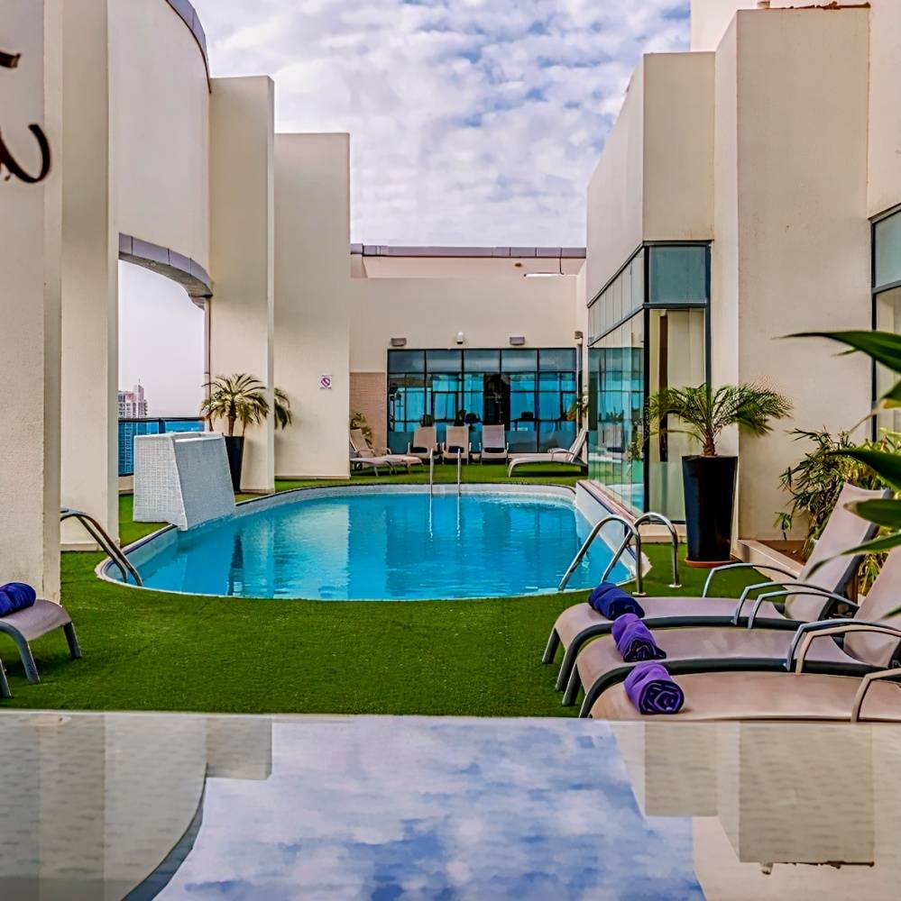 First Central Hotel Suites, Dubai, Dubai 33 during the day Dayuse.ae